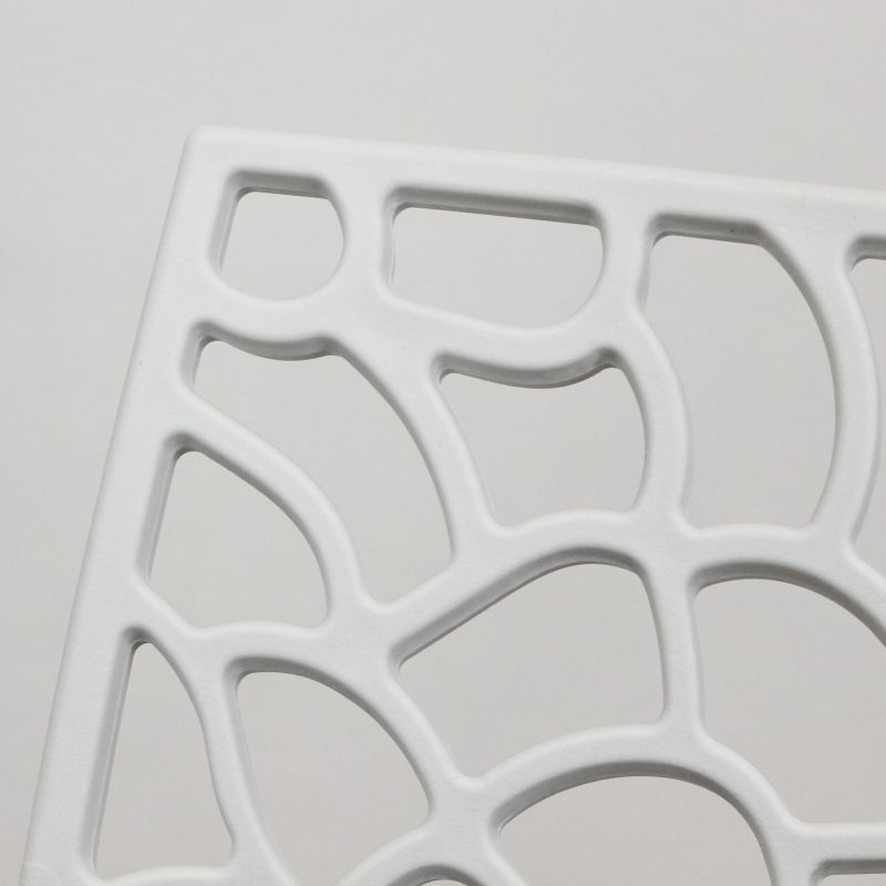 GEORGETA - poltrona moderna in polipropilene con decorazione