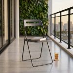 UXIOR - sedia in polipropilene pieghevole