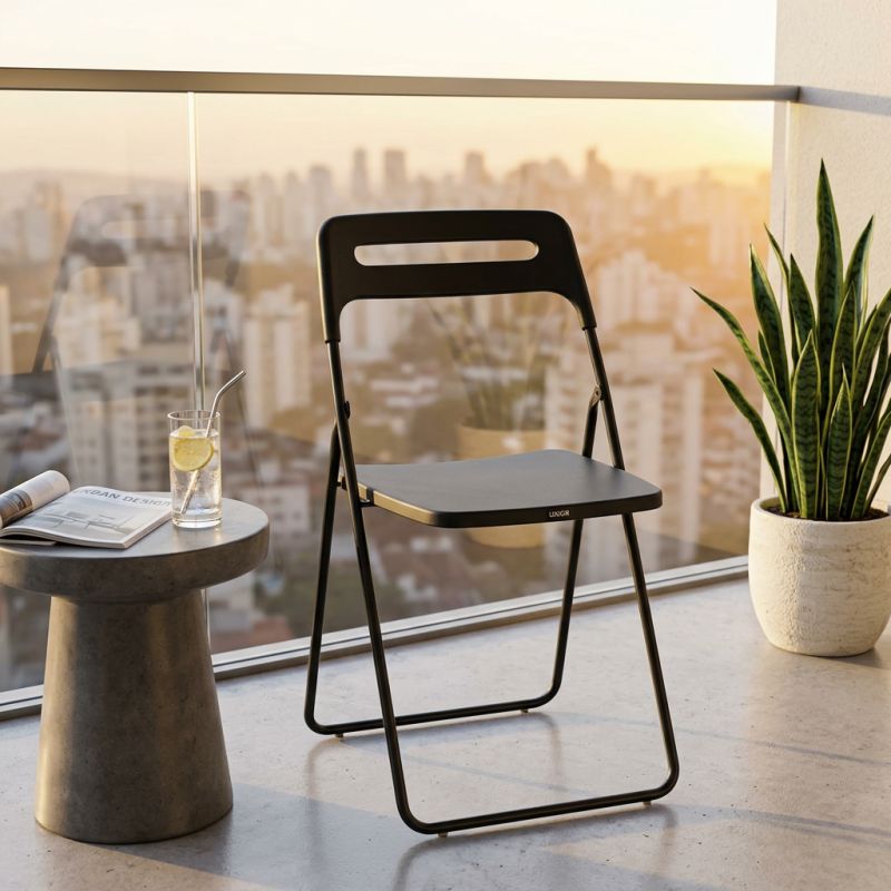 UXIOR - sedia in polipropilene pieghevole