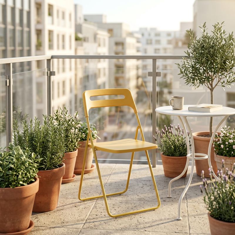 UXIOR - sedia in polipropilene pieghevole