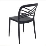 INES - sedia in polipropilene impilabile