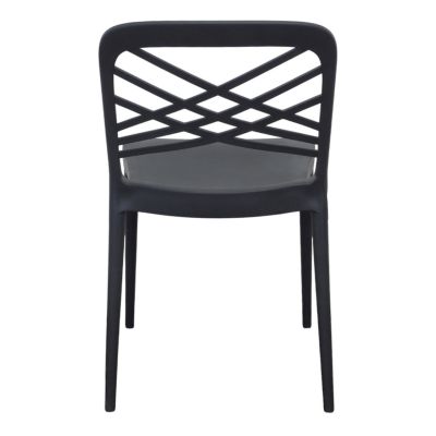 INES - sedia in polipropilene impilabile