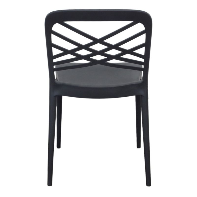 INES - sedia in polipropilene impilabile