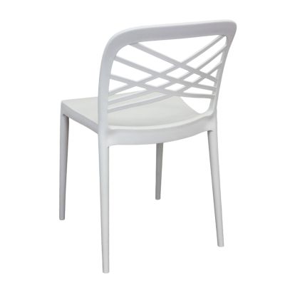 INES - sedia in polipropilene impilabile