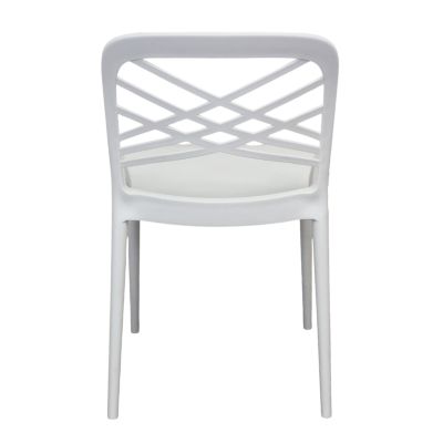 INES - sedia in polipropilene impilabile