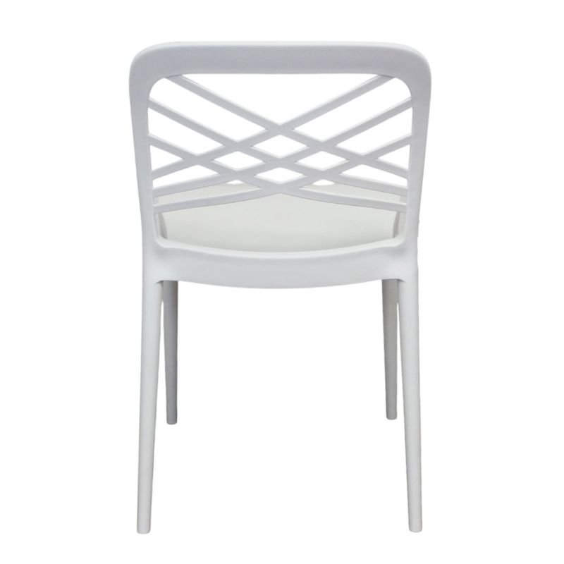 INES - sedia in polipropilene impilabile