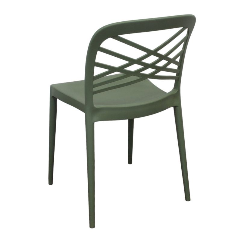 INES - sedia in polipropilene impilabile