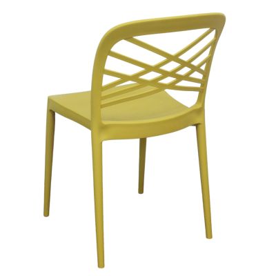 INES - sedia in polipropilene impilabile