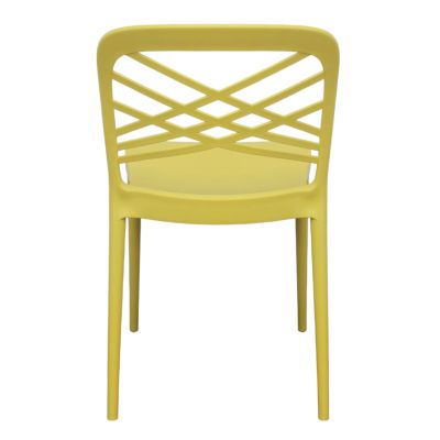 INES - sedia in polipropilene impilabile