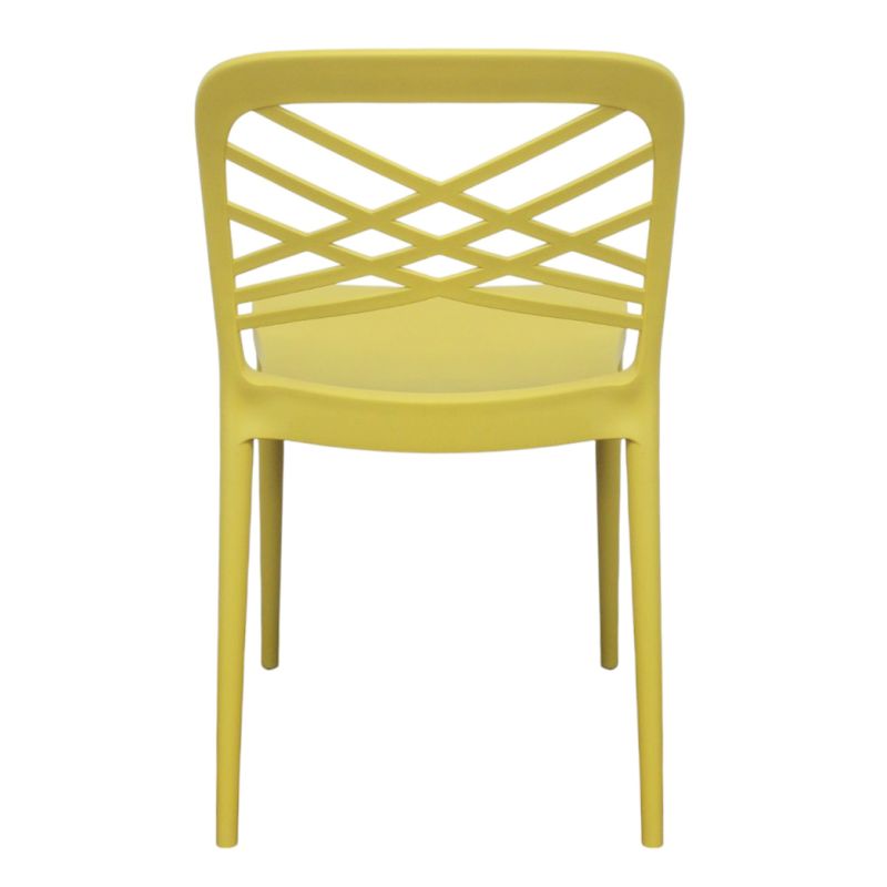 INES - sedia in polipropilene impilabile