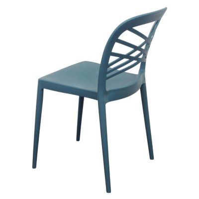 INES - sedia in polipropilene impilabile