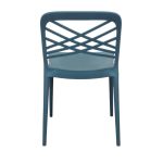 INES - sedia in polipropilene impilabile