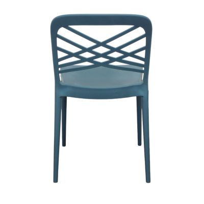 INES - sedia in polipropilene impilabile