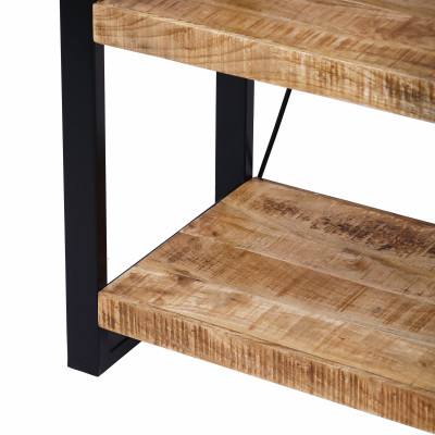 BANDERA - mobile in legno di mango con 5 ripiani