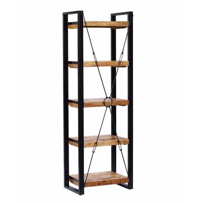 BANDERA - mobile in legno di mango con 5 ripiani