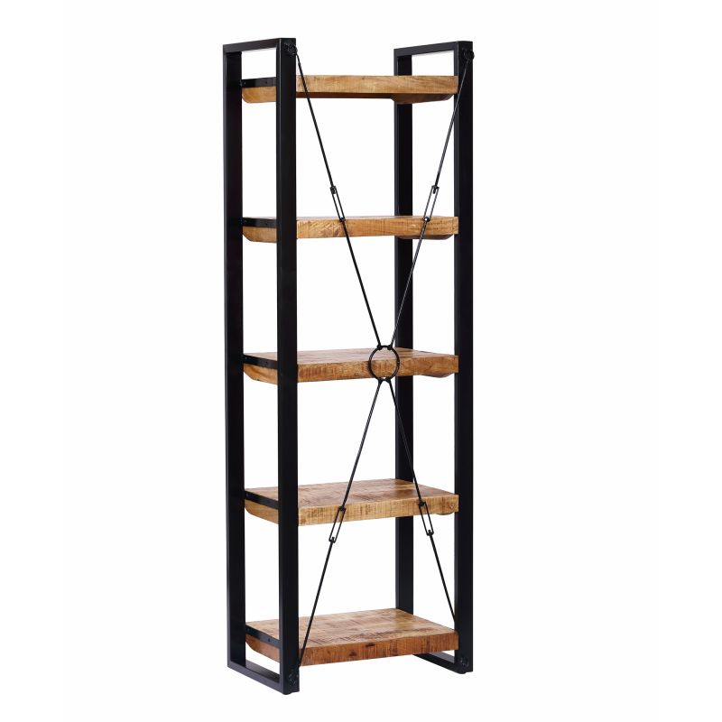 BANDERA - mobile in legno di mango con 5 ripiani