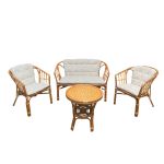 ODETTE - salotto in fibra natura bianco o miele