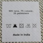 OVIEDO - tappeto in lana avorio con decoro