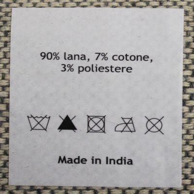 MEDAD - tappeto in lana avorio con decoro