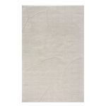 OTIS - tappeto in lana avorio con decoro 120 x 180