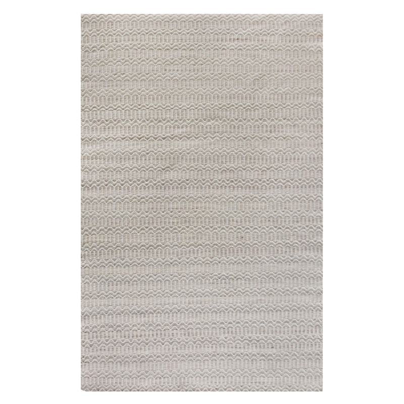 OWEN - tappeto in lana avorio con decoro