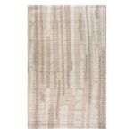 TAKEO - tappeto in lana avorio con decoro