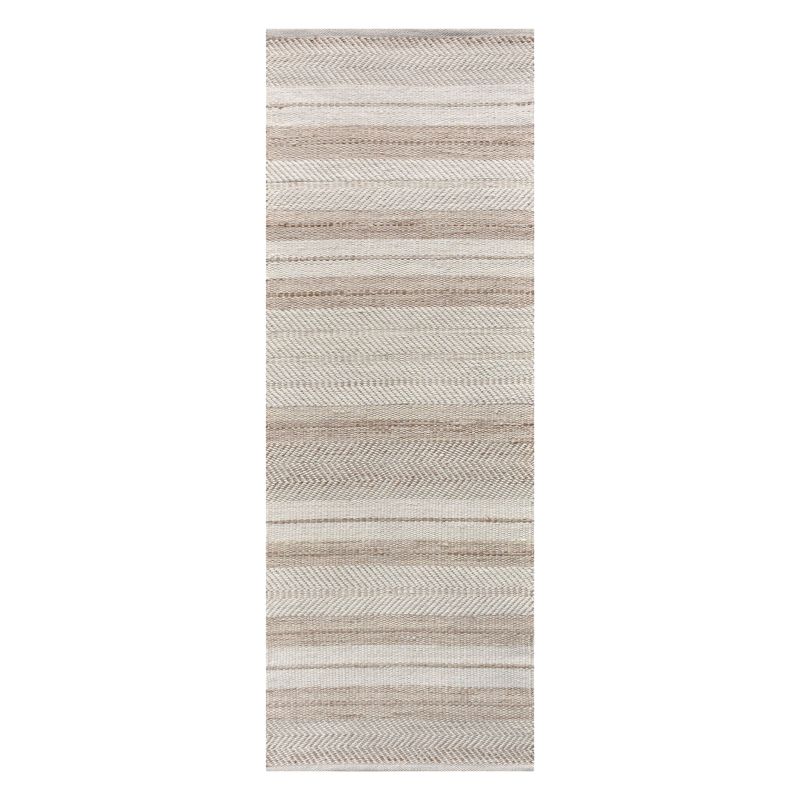 TIGER - tappeto in lana avorio con decoro