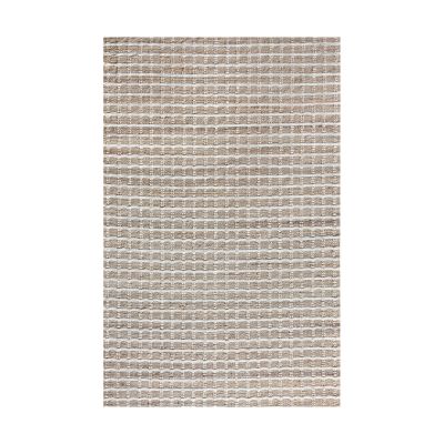 ZAFFIRO - tappeto in lana avorio con decoro