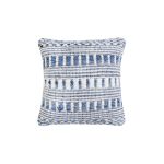 FRIDA - cuscino in lana avorio con decoro 45 x 45