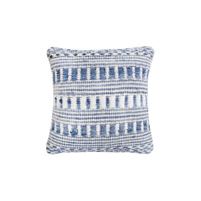 FRIDA - cuscino in lana avorio con decoro 45 x 45