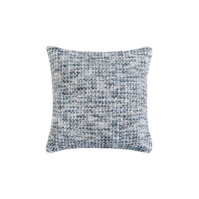 IVOR - cuscino in lana avorio con decoro 45 x 45