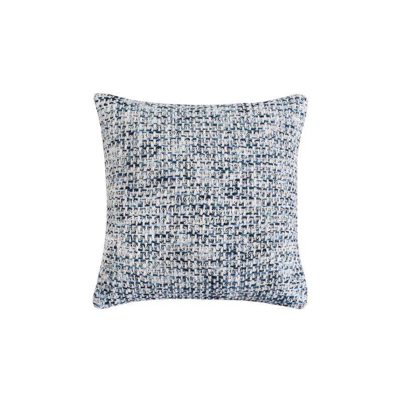 IVOR - cuscino in lana avorio con decoro 45 x 45