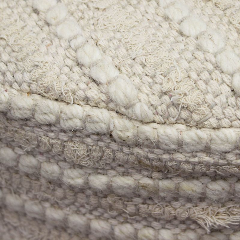 XENIA - sgabello in legno e lana 40 x 70