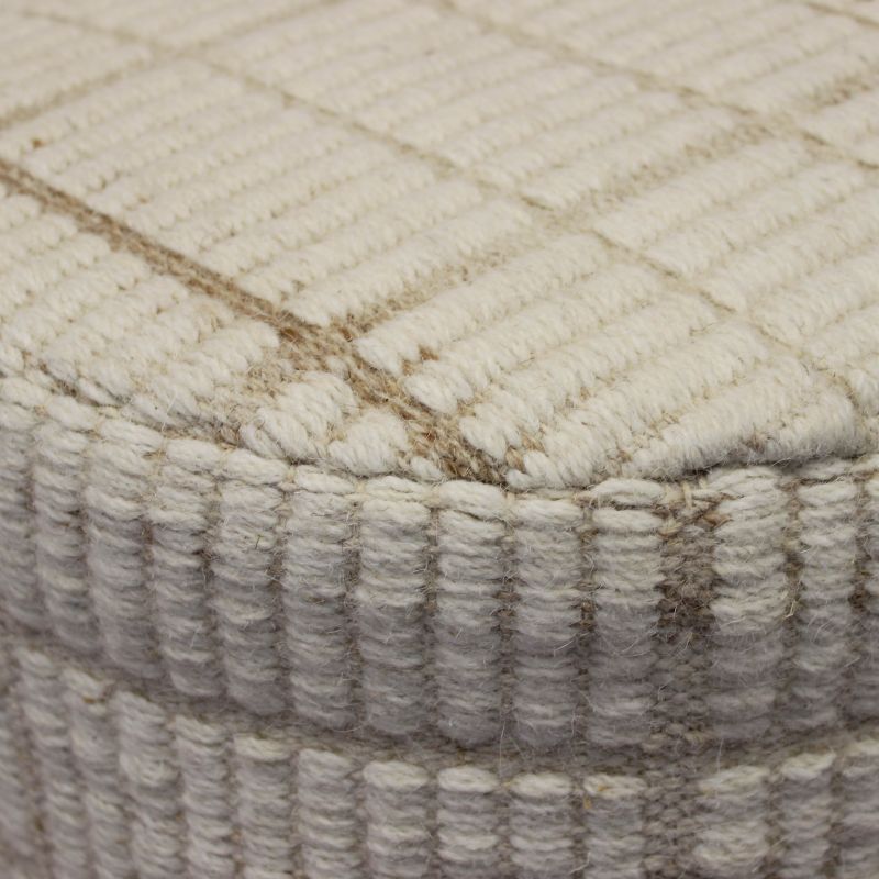 CASPER - sgabello in legno e lana 40 x 70