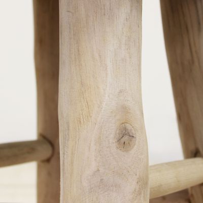 CASPER - sgabello in legno e lana 40 x 70