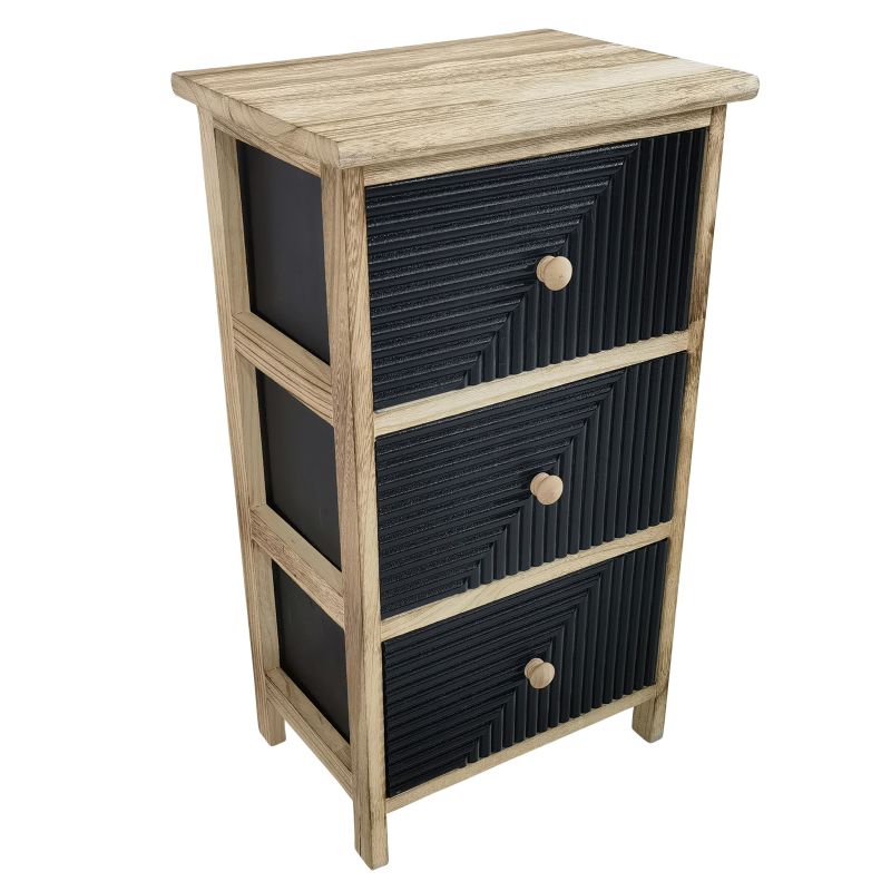 ZAZU - mobiletto in legno con cassetti