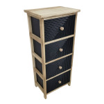 ZAZU - mobiletto in legno con cassetti
