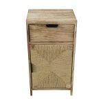 AZEL - mobiletto in legno con 1 cassetto e 1 anta