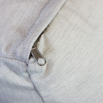 NAMOR - salotto con struttura in alluminio verniciato effetto legno