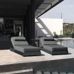 FEDRA - lettino con struttura in alluminio 