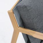 MAGNET - salotto con struttura in alluminio verniciato effetto legno