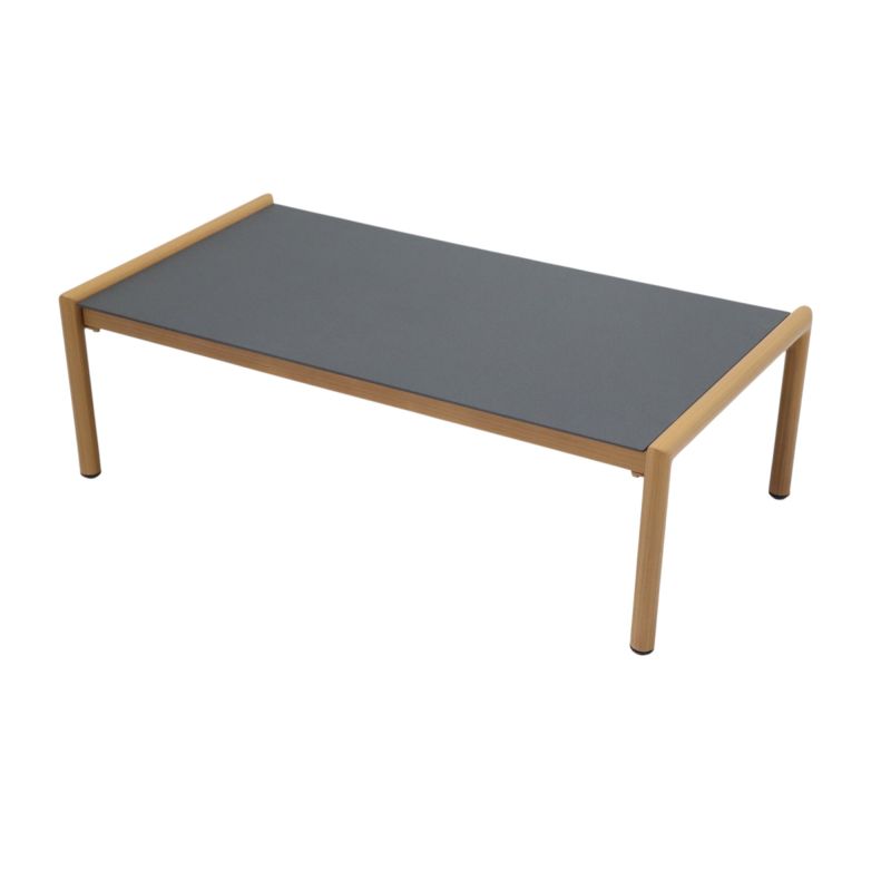 MAGNET - salotto con struttura in alluminio verniciato effetto legno