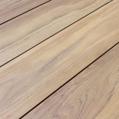 COPERNICO - struttura in alluminio verniciato bianco o antracite, piano in teak