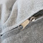BACHATA - salotto con struttura in alluminio verniciato taupe o bianca, rivestimento in corda in pvc