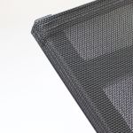 FANDANGO - lettino con struttura in alluminio verniciato bianca o antracite, textilene 2 x 1