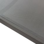 FANDANGO - lettino con struttura in alluminio verniciato bianca o antracite, textilene 2 x 1