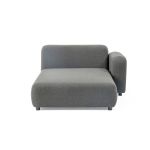 MAMBO - chaise longue con struttura in alluminio e tessuto idrorepellente