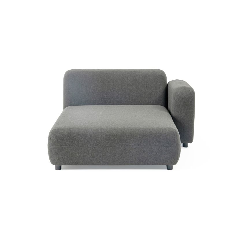 MAMBO - chaise longue con struttura in alluminio e tessuto idrorepellente