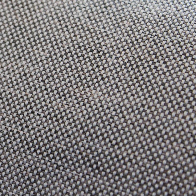 ESCONDIDO - salotto con struttura in alluminio antracite e corda in pvc, tavolino effetto pietra