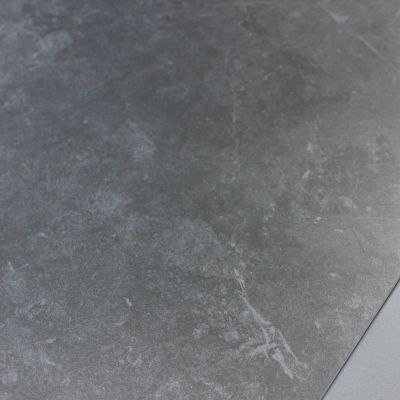 ESCONDIDO - salotto con struttura in alluminio antracite e corda in pvc, tavolino effetto pietra